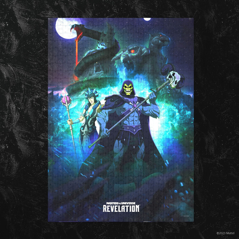 PRÉCOMMANDE - Les Maîtres de l'univers : Révélation - Puzzle Skeletor and Evil-Lyn
