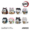 Demon Slayer: Kimetsu no Yaiba - Pack 8 figurines aléatoires Demon Slayer Fortune Cats Ver.2, Mega Cat Project