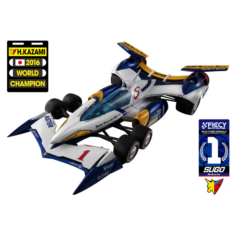 Future GPX Cyber Formula - Super Asurada AKF-11 figure 35th Anniversary (with gift), Variable Action Hi-SPEC