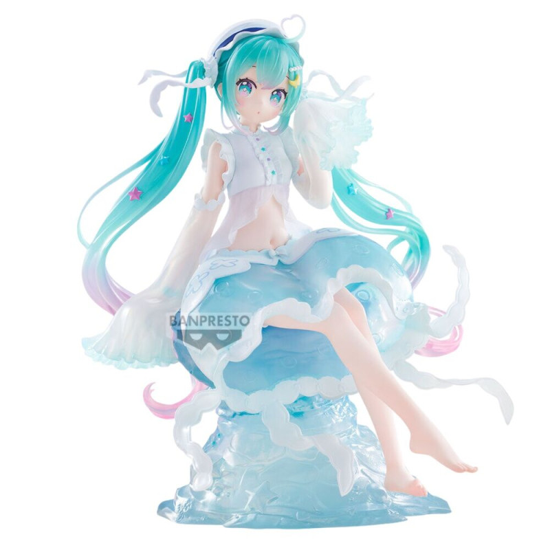 Character Vocal Series 01 - Hatsune Miku figure Jellyfish, Banpresto Evolve Clearluxe