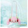 PRE ORDER - Character Vocal Series 01 - Sakura Miku Face (M) Shoulder Bag, Fuwa petit
