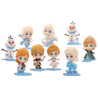 PRÉCOMMANDE - Disney, La Reine des neiges - Pack 8 figurines aléatoires Blind Box Display, Cosbi