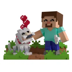 Minecraft - Taming a Wolf...