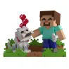 Minecraft - Figurine Taming a Wolf