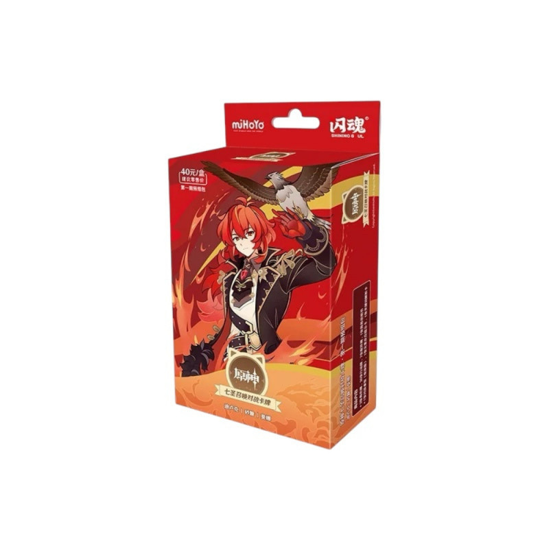Genshin Impact - Pre-Build Starter Deck 01 Diluc, Series 1 (Version Chinoise)