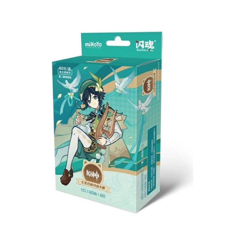 Genshin Impact - Pre-Build Starter Deck 01 Venti, Series 2 (Chinese Version)