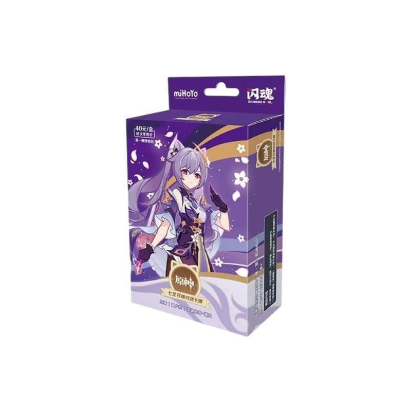 PRE ORDER - Genshin Impact - Pre-Build Starter Deck 02 Keqing, Series 1 (Chinese Version)