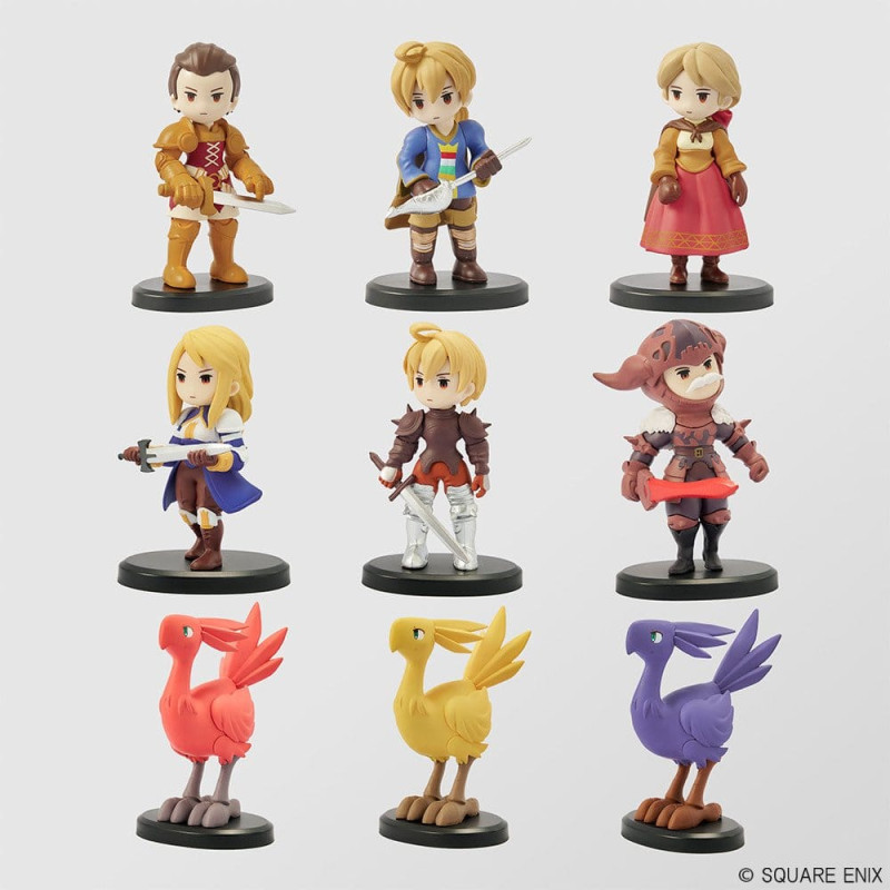 PRE ORDER - Final Fantasy - Pack 9 figures mini Tactics Collection Vol. 1, Blind Box