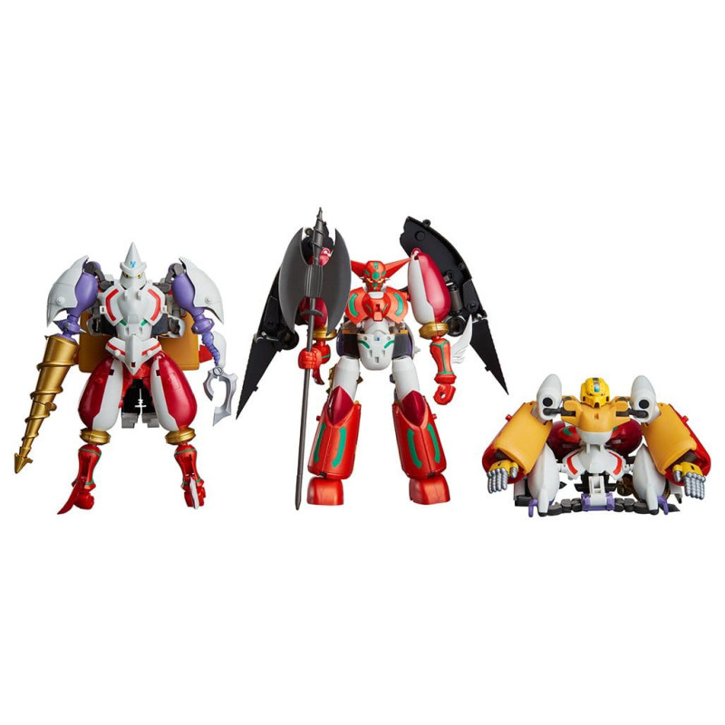 Shin Getter Robo G - Pack 3 figurines Getter Robo, Dynamic Change