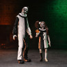 PRE ORDER - Terrifier 2 - Pack 2 figures Art the Clown & Little Pale Girl, Ultimate