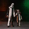 PRE ORDER - Terrifier 2 - Pack 2 figures Art the Clown & Little Pale Girl, Ultimate