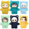 Jujutsu Kaisen - Pack 6 peluches Cat Paradise Party Series