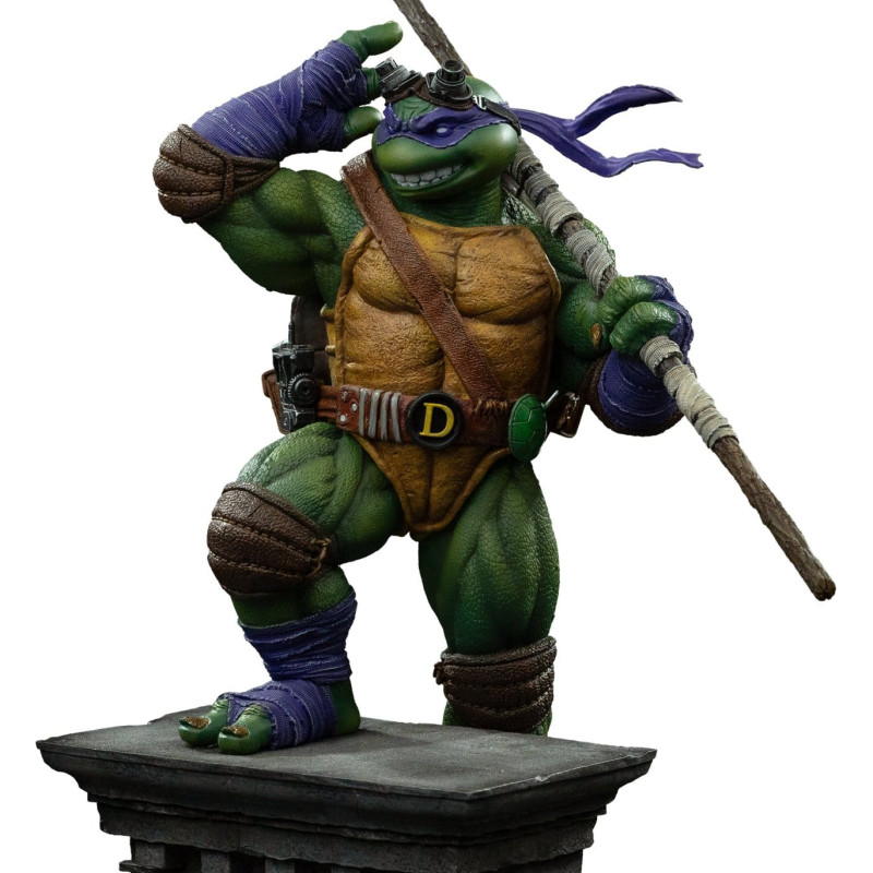 PRÉCOMMANDE - Tortues Ninja - Figurine Donatello Unleashed, Art Scale