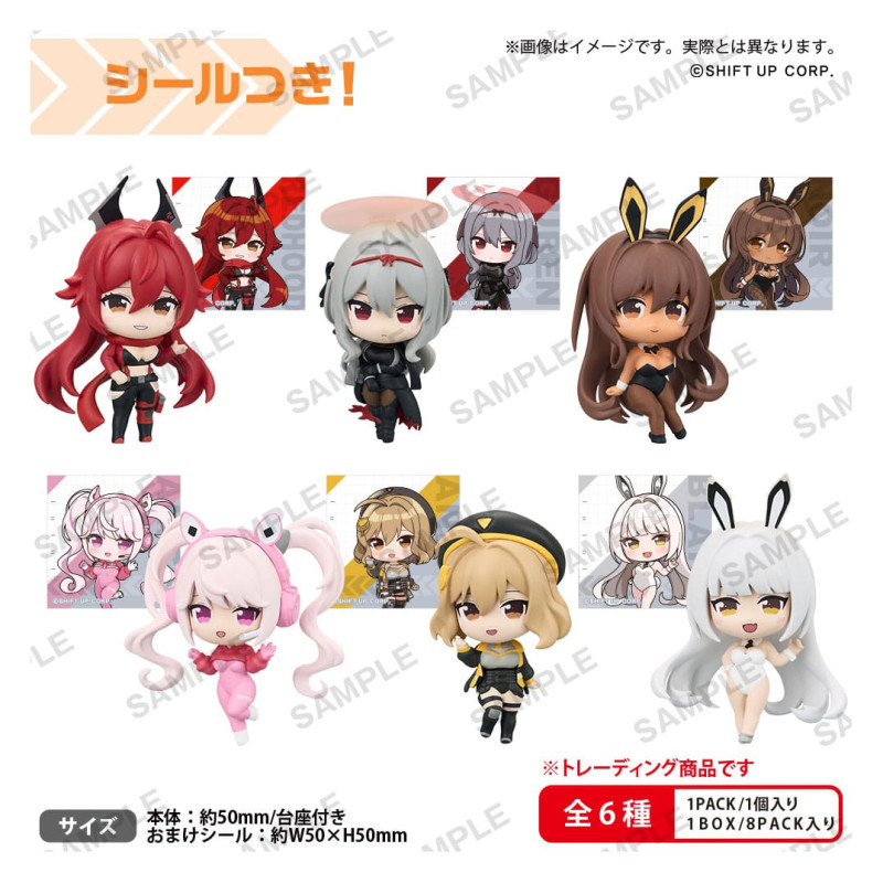 Goddess of Victory: Nikke - Pack 8 figurines, Rich Box Vol.2