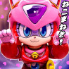 Samurai Pizza Cats - Figurine Polly Esther Pururun, 2nd Color Special Edition