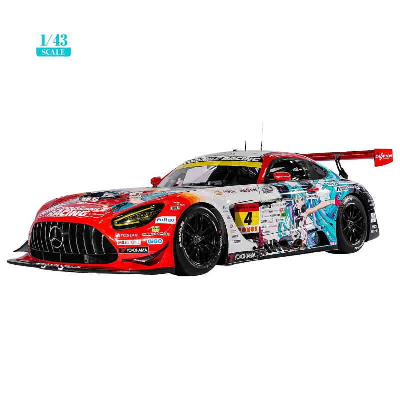 PREORDER - GT Project - Replica car Hatsune Miku (1/43), AMG 2026 Season Opening