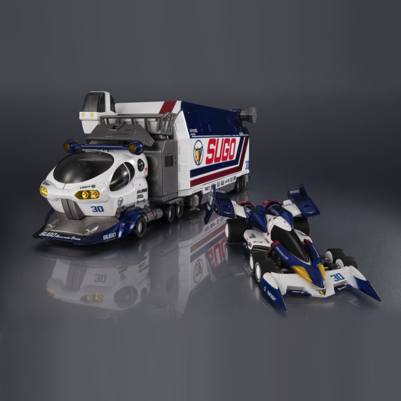 Cyber Formula Collection - Pack 2 figures Sugolegerd 10V5000 & Super Asurada 01, Heritage Edition DX