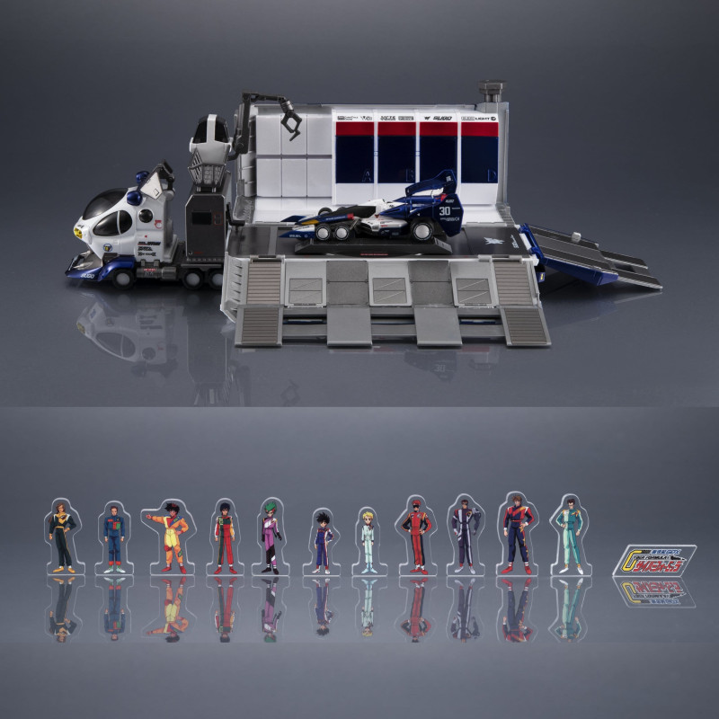 PRE ORDER - Cyber Formula Collection - Pack 2 figures Sugolegerd 10V5000 & Super Asurada 01 (with gift), Heritage Edition DX