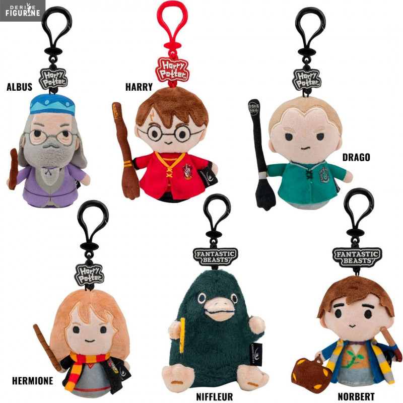 harry potter plush keyring