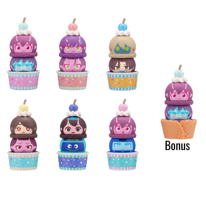 Milky Subway The Galactic Limited Express - Pack 6 figurines Tsumichen Stack up & Change, (with gift)