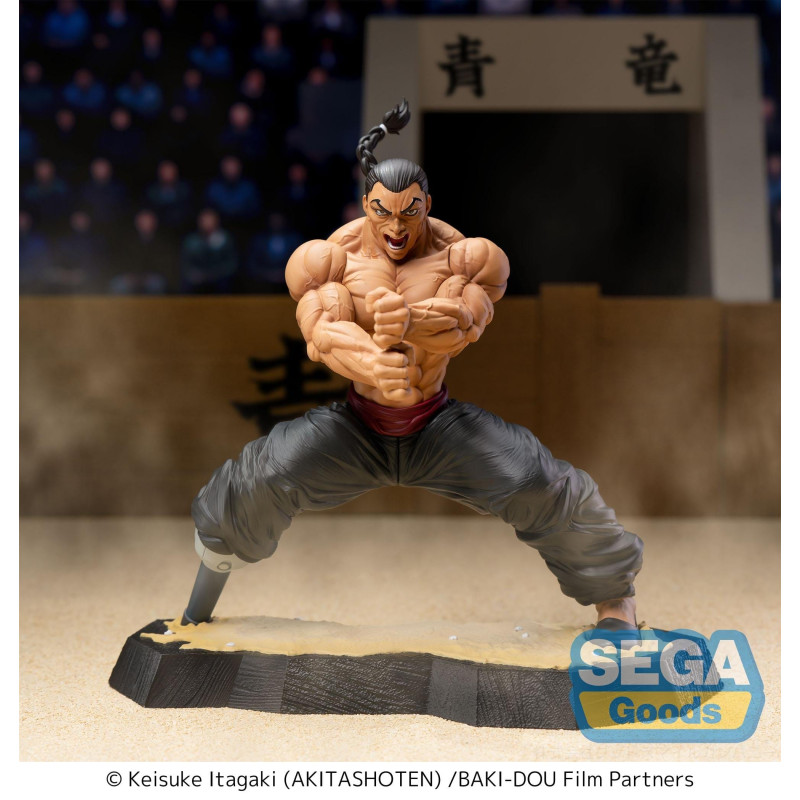 Kaioh Retsu figure, Luminasta - Baki-Dou - SEGA
