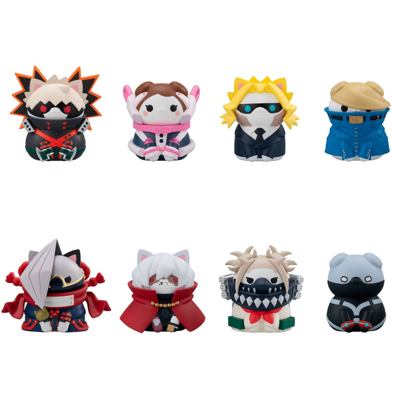 My Hero Academia - Pack 8 figurines Mega Cat Project, Heroaca Cats No.02