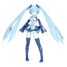 PREORDER - Frame Arms Girl x Hatsune Miku - Snow Miku figure, Plastic Model Kit Frame Artist