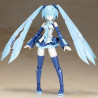 PREORDER - Frame Arms Girl x Hatsune Miku - Snow Miku figure, Plastic Model Kit Frame Artist