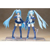 PREORDER - Frame Arms Girl x Hatsune Miku - Snow Miku figure, Plastic Model Kit Frame Artist