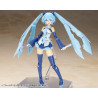 PREORDER - Frame Arms Girl x Hatsune Miku - Snow Miku figure, Plastic Model Kit Frame Artist