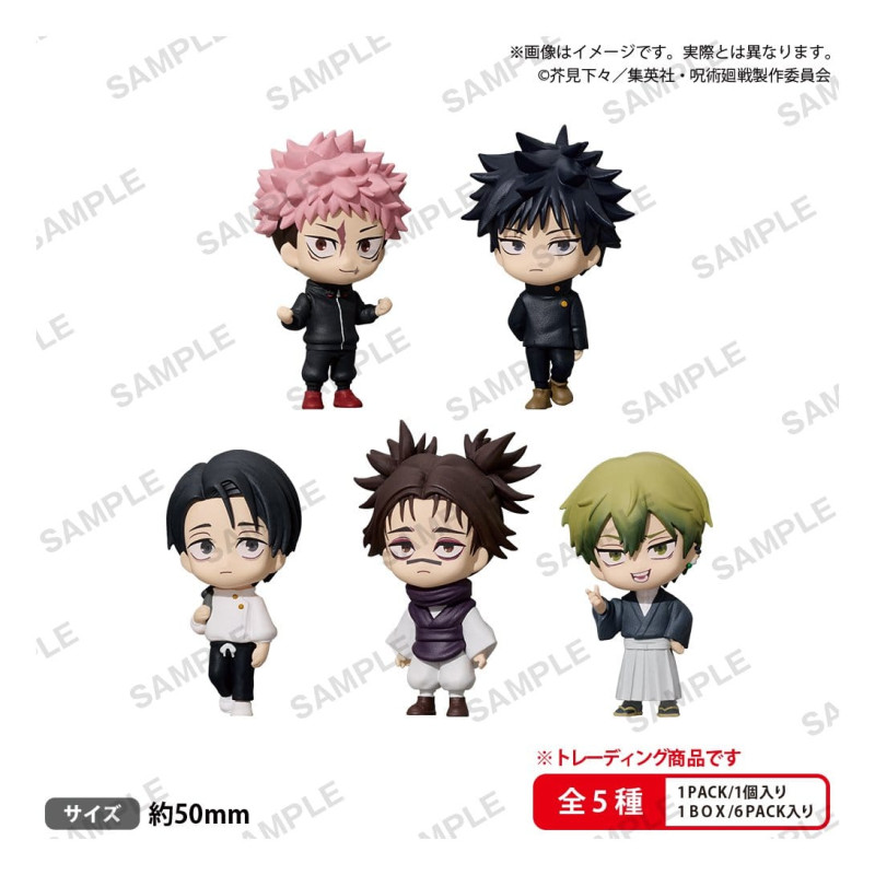 Jujutsu Kaisen - Pack 6 random figures Rich The Box