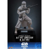 Star Wars: The Mandalorian & Grogu - Figurine Imperial Remnant AT-RT Driver, Movie Masterpiece
