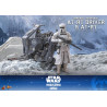 PRÉCOMMANDE - Star Wars: The Mandalorian & Grogu - Pack 2 figurines Imperial Remnant AT-RT Driver & AT-RT, Movie Masterpiece