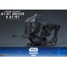 PRÉCOMMANDE - Star Wars: The Mandalorian & Grogu - Pack 2 figurines Imperial Remnant AT-RT Driver & AT-RT, Movie Masterpiece