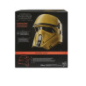 Star Wars: Andor - Réplique casque électronique Shoretrooper, Black Series