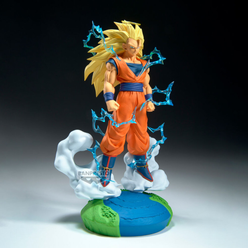 Dragon Ball Z - Figurine Super Saiyan 3 Son Goku, History Box