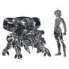 PRE ORDER - Ghost in the Shell - Motoko Kusanagi with Fuchikoma figure (Thermoptic Camouflage), Plastic Model Kit PLAMAX