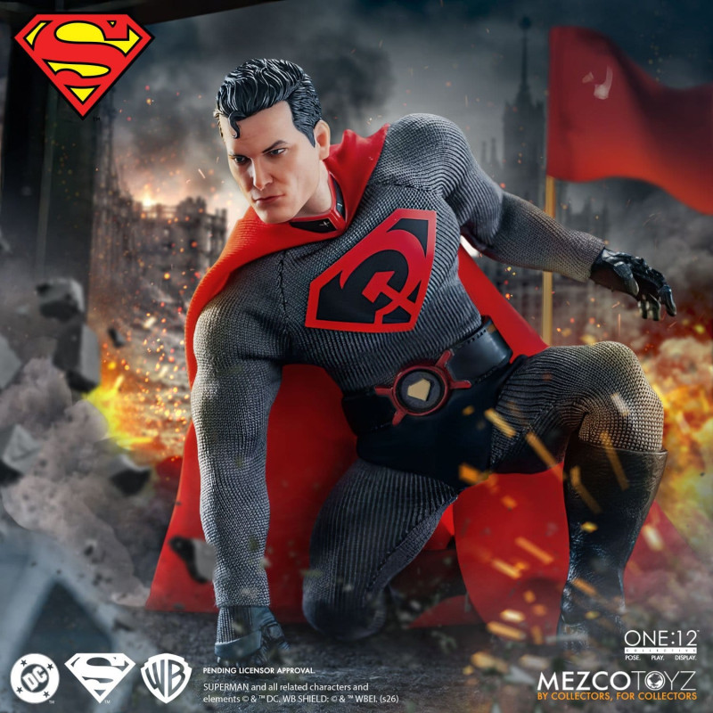 PRE ORDER - DC Comics - Superman figure Red Son, One:12