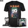 DC Comics Pop! + T-shirt pack - Wonder Woman, Batman, The Joker or The Flash