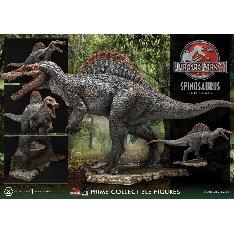 Spinosaurus figure, Prime Collectibles - Jurassic Park III - Prime