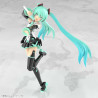 PRÉCOMMANDE - Frame Arms Girl x Hatsune Miku - Figurine Hatsune Miku, Grande Scale Plastic Model Kit Frame Music Girl
