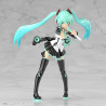 PRÉCOMMANDE - Frame Arms Girl x Hatsune Miku - Figurine Hatsune Miku, Grande Scale Plastic Model Kit Frame Music Girl