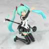 PRÉCOMMANDE - Frame Arms Girl x Hatsune Miku - Figurine Hatsune Miku, Grande Scale Plastic Model Kit Frame Music Girl