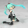 PRÉCOMMANDE - Frame Arms Girl x Hatsune Miku - Figurine Hatsune Miku, Grande Scale Plastic Model Kit Frame Music Girl