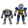 Les Tortues Ninja (1987 Cartoon) - Pack 2 figurines Robo Tokka and Rahzar