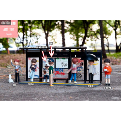 BTS - Figurine Suga, RM,...