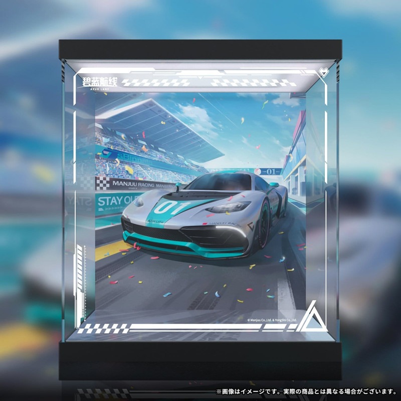 PRÉCOMMANDE - Azur Lane - Présentoir vitrine acrylique LED pour Shinano Moonlit Chrome