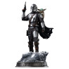 PRÉCOMMANDE - The Mandalorian & Grogu - Figurine The Mandalorian and Grogu, Art Scale
