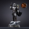 PRÉCOMMANDE - The Mandalorian & Grogu - Figurine The Mandalorian and Grogu, Art Scale