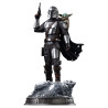 PRÉCOMMANDE - The Mandalorian & Grogu - Figurine The Mandalorian and Grogu, Art Scale